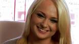 Marvelous attractive blonde is having lusty feeling of anybody famously buggered